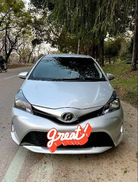 URGENT SALE IMPORTED TOYOTA VITZ MODEL 2014 / 2017 ISB REG 1ST OWNER 2