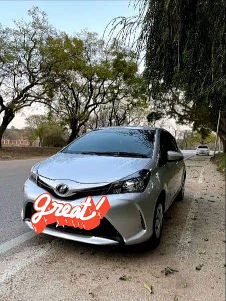 URGENT SALE IMPORTED TOYOTA VITZ MODEL 2014 / 2017 ISB REG 1ST OWNER 3