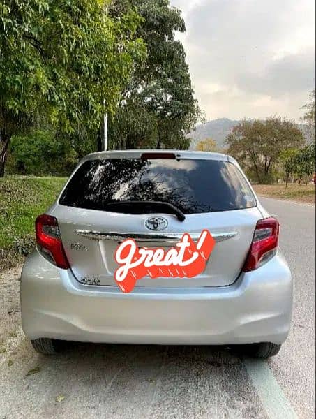 URGENT SALE IMPORTED TOYOTA VITZ MODEL 2014 / 2017 ISB REG 1ST OWNER 7