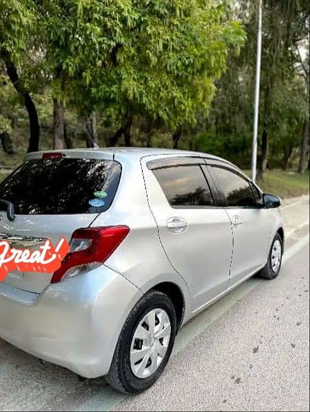 URGENT SALE IMPORTED TOYOTA VITZ MODEL 2014 / 2017 ISB REG 1ST OWNER 8