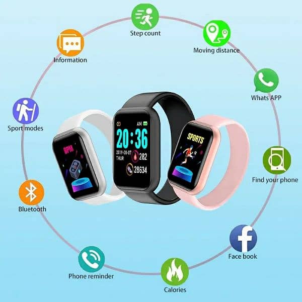 Y68 Smart Watch 1