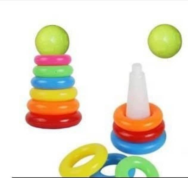 Raibow Rings Toy For Kids 0