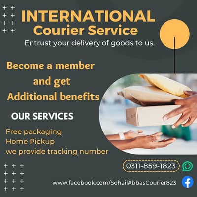 International Courier Services // Door To Door services