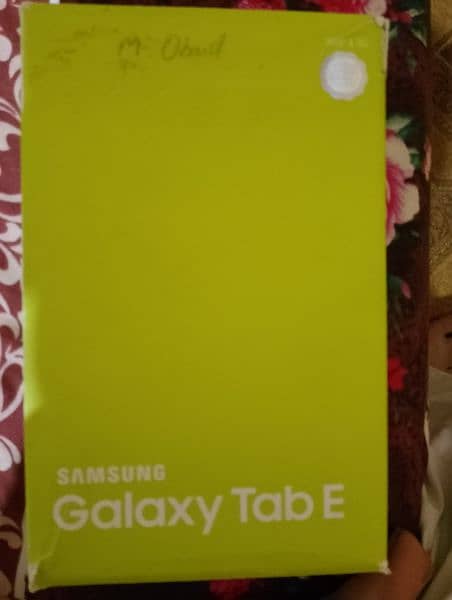 Samsung Tablet Galaxy Tab E 3