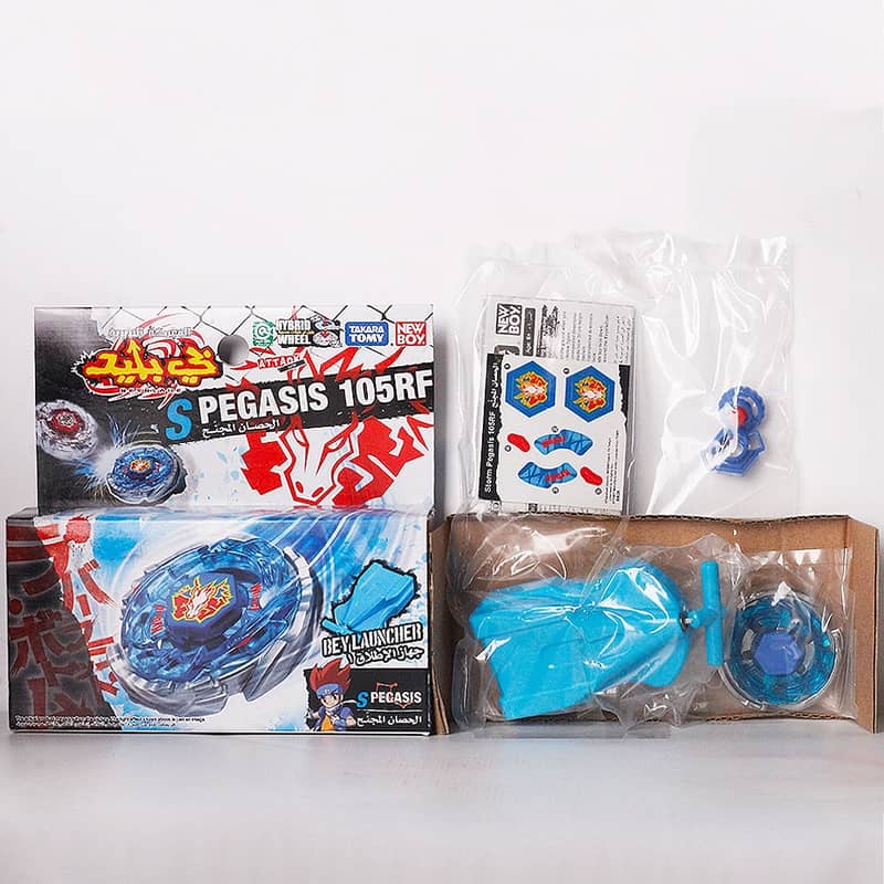 All Pegasis Beyblades with launcher (Takara Tomy & Hasbro) toy 2