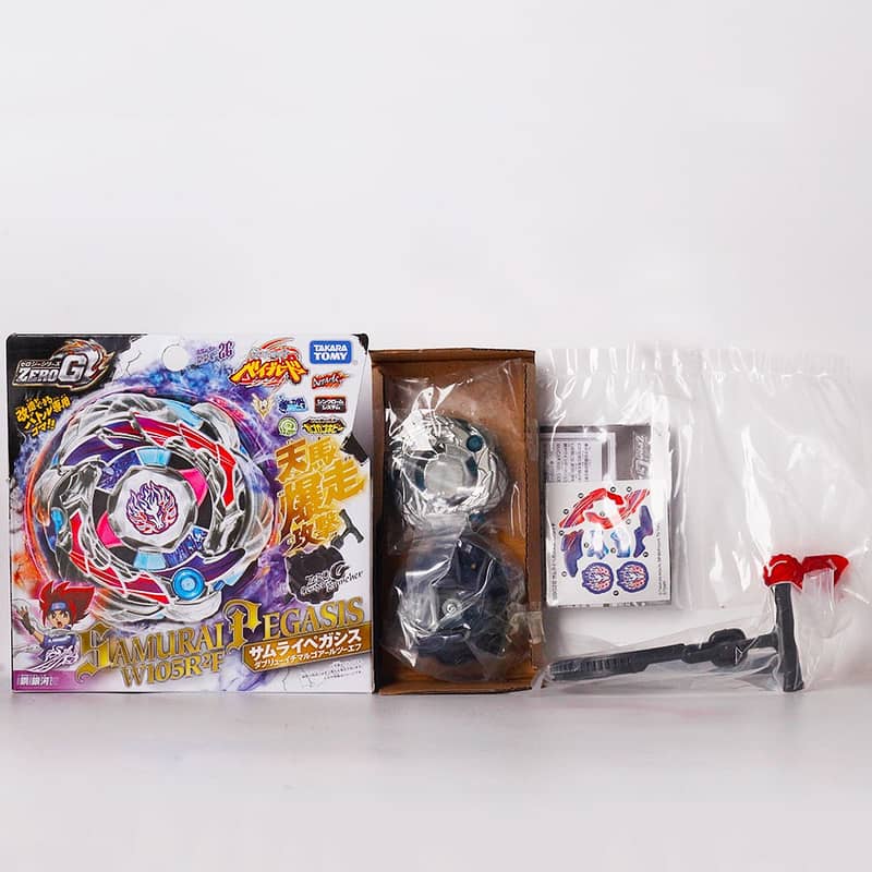All Pegasis Beyblades with launcher (Takara Tomy & Hasbro) toy 3