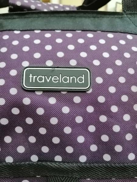 Traveland Wheeled Trolley Bag with Metal Outer, Imported 11