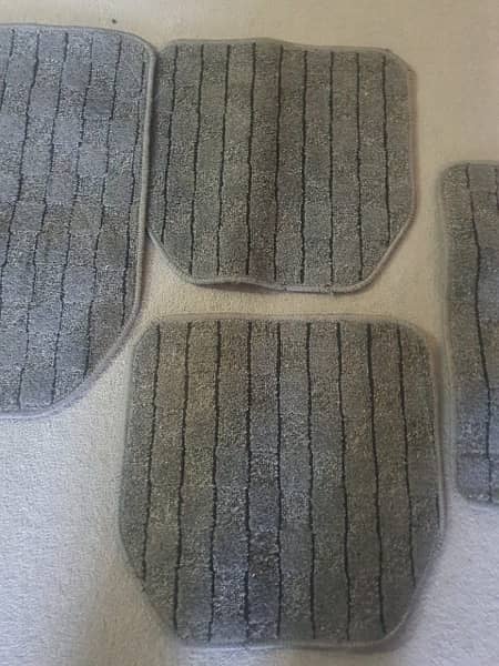 Prius  Car carpet grey  foot matts 5 pcs 3