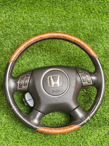 Honda accord + cl9 wooden multimedia steering 0