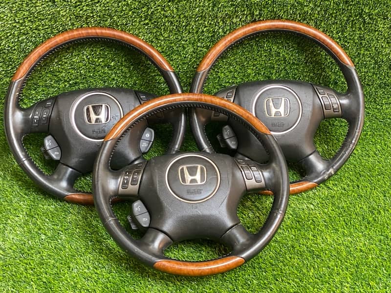 Honda accord + cl9 wooden multimedia steering 7