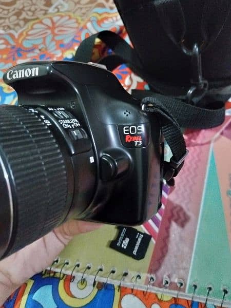 Canon 1100d Ts Auto focus lens 18-55 7
