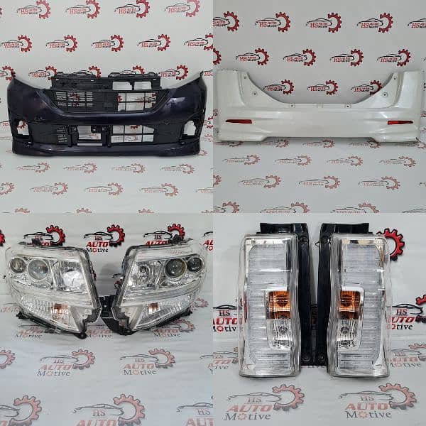 Daihatsu Tanto Custom Front/Back Light Head/Tail Lamp fog Bumper 1