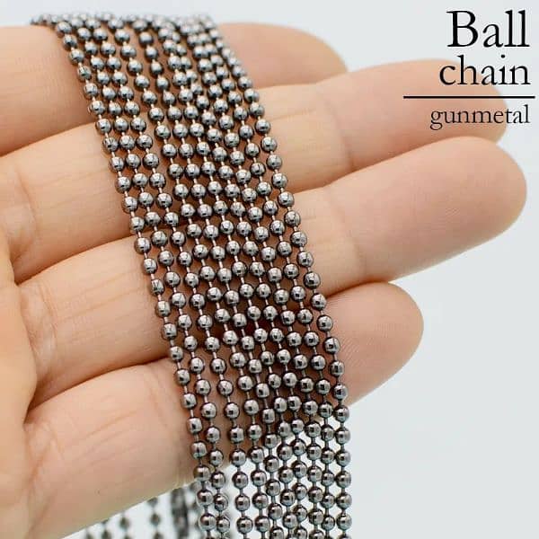 MENS METAL BALL/BEADS CHAIN 30inch(75cm) LENGTH (DELIVERY AVAILABLE) 0
