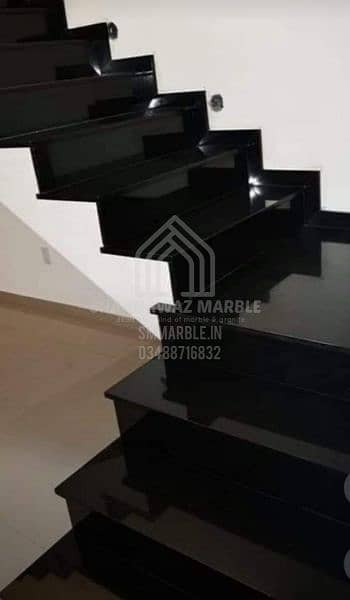 Marble and granite for flooring , stairsteps , vanity , kitchen slab 4