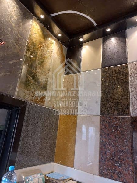 Marble and granite for flooring , stairsteps , vanity , kitchen slab 11