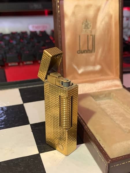 Dunhill LongTail Gold Plated Lighter 2