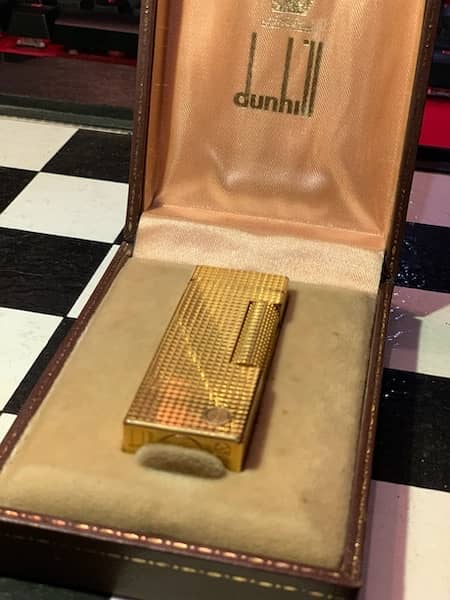 Dunhill LongTail Gold Plated Lighter 5