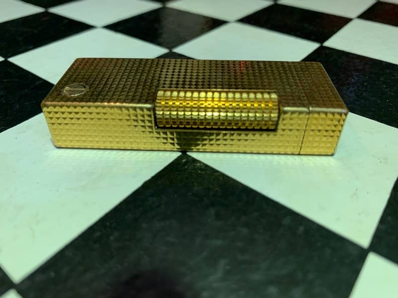 Dunhill LongTail Gold Plated Lighter 9