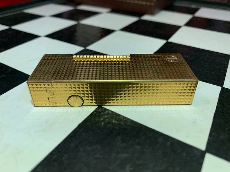 Dunhill LongTail Gold Plated Lighter 10