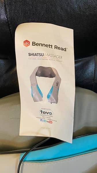 bennett read shiatsu massager brand new 1