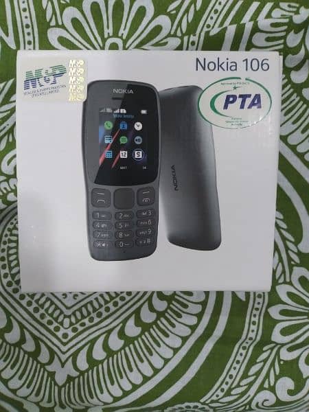 Nokia 106 Box Pack Original 0