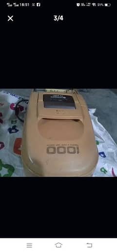 A carpet vacuum cleaner HITACHI Brand made in Japan for sale.