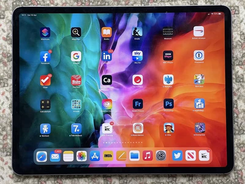 Apple iPad Pro 3 - 12.9 inch - 2018 - 64GB - Silver - Cellular 2