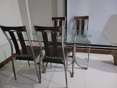 4 chairs and table 0