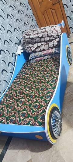 Car bed with mattress for sale 03324417709