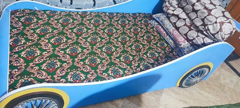 Car bed with mattress for sale 03324417709 1