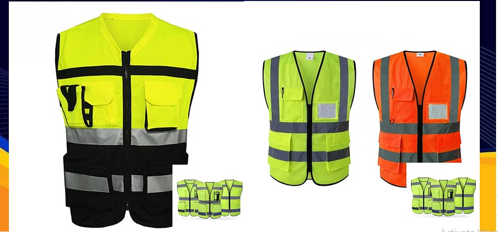 Fashion safety vest cover all strom Water Protection TMA vest SAFETY 0