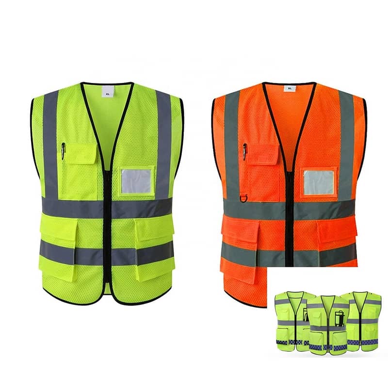 Fashion safety vest cover all strom Water Protection TMA vest SAFETY 4