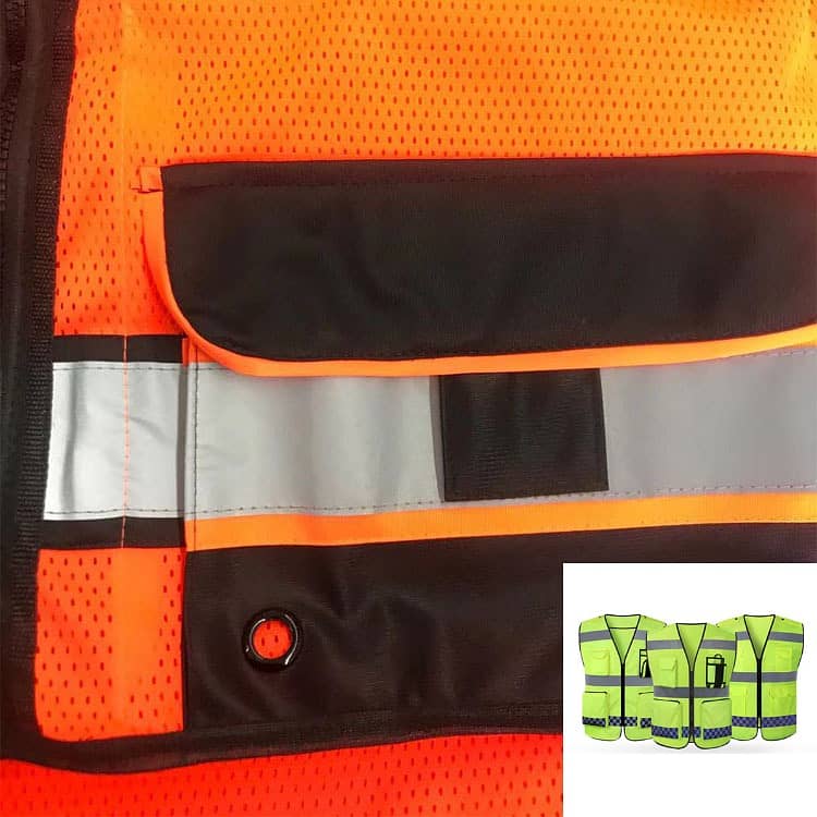Fashion safety vest cover all strom Water Protection TMA vest SAFETY 5