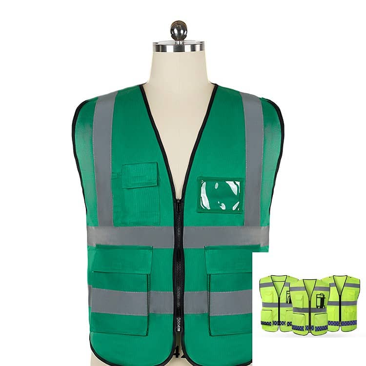 Fashion Security High Visibility Safety Vest Printed Jacket Night Secu 5