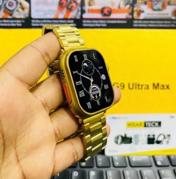 iphone G 9 Ultra watch gold 5