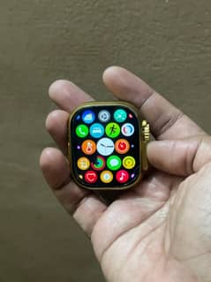 iphone G 9 Ultra watch gold