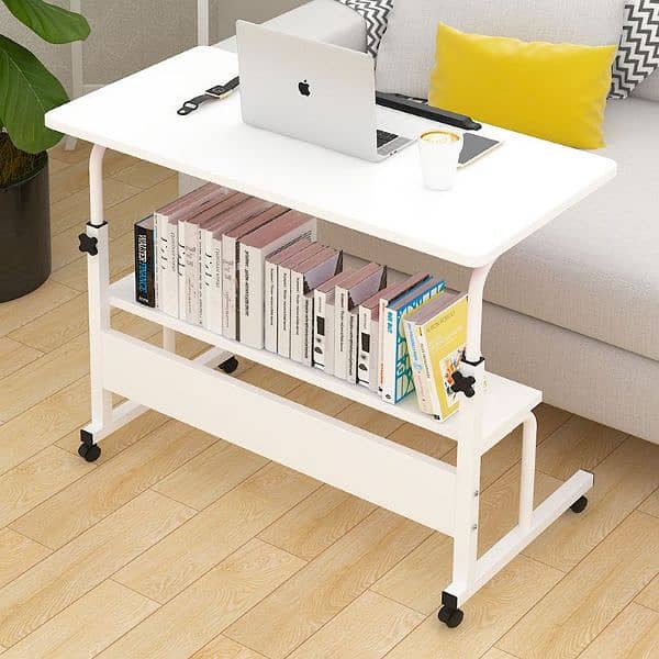 laptop table side table coffee table bed side table adjustable table 0