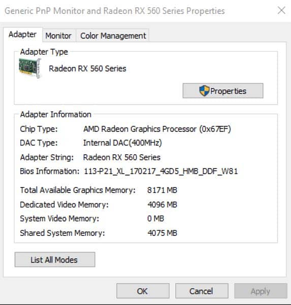 RX 560 4 GB GRAPHICS CARD GPU (display not working) 13