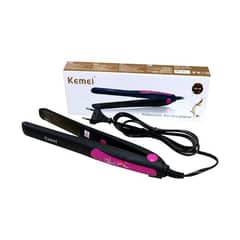 KM-328 Kemei Flat Iron Professional Hair Straightener 0
