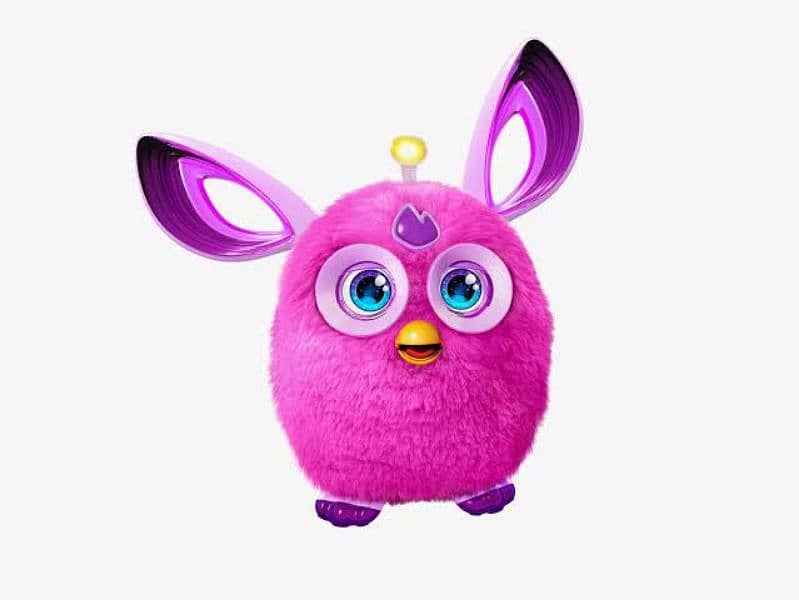 Furby Connect 2016 Hasbro pink Bluetooth answering  talking laughing 7