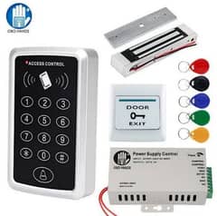 complete installation keypad electric door lock access control system