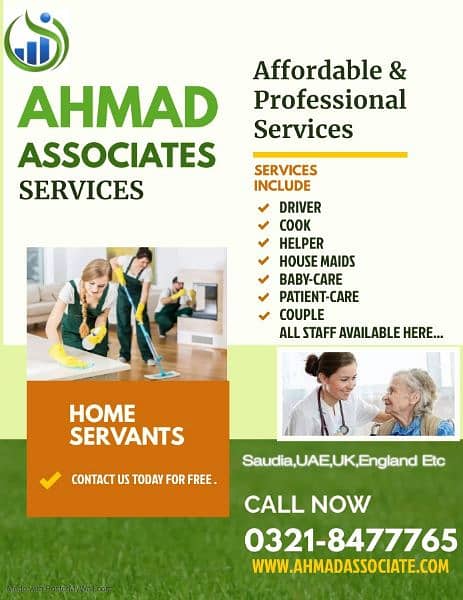 Domestic And Maid Staff Available/Domestic staff/Domestic staff provid 0