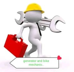 generator and bike mechanic home service