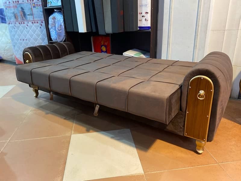 sofa cum bed (2in1)(sofa+bed)(Molty foam )(10 years warranty ) 1