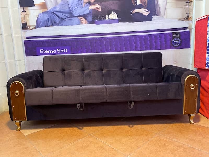 sofa cum bed (2in1)(sofa+bed)(Molty foam )(10 years warranty ) 12