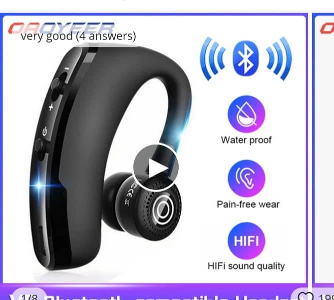 Oaoyer v9 headset Bluetooth 0