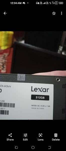 Lexar Ssd 512Gb Just Box Open CONDITON 1