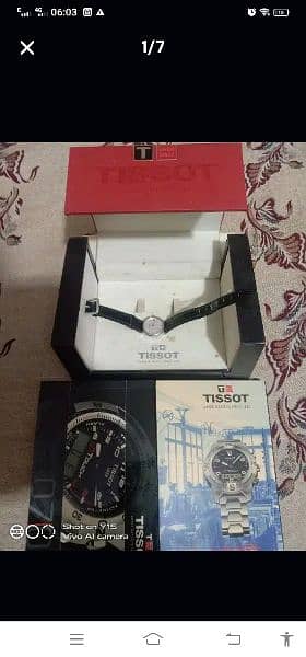 Ladies genuine Tissot ladies wrist watch 1