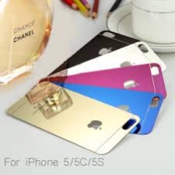 luxury Plating Tempered Glass iPhone 6 7 8 plus Gold (Front\Back Sides 0