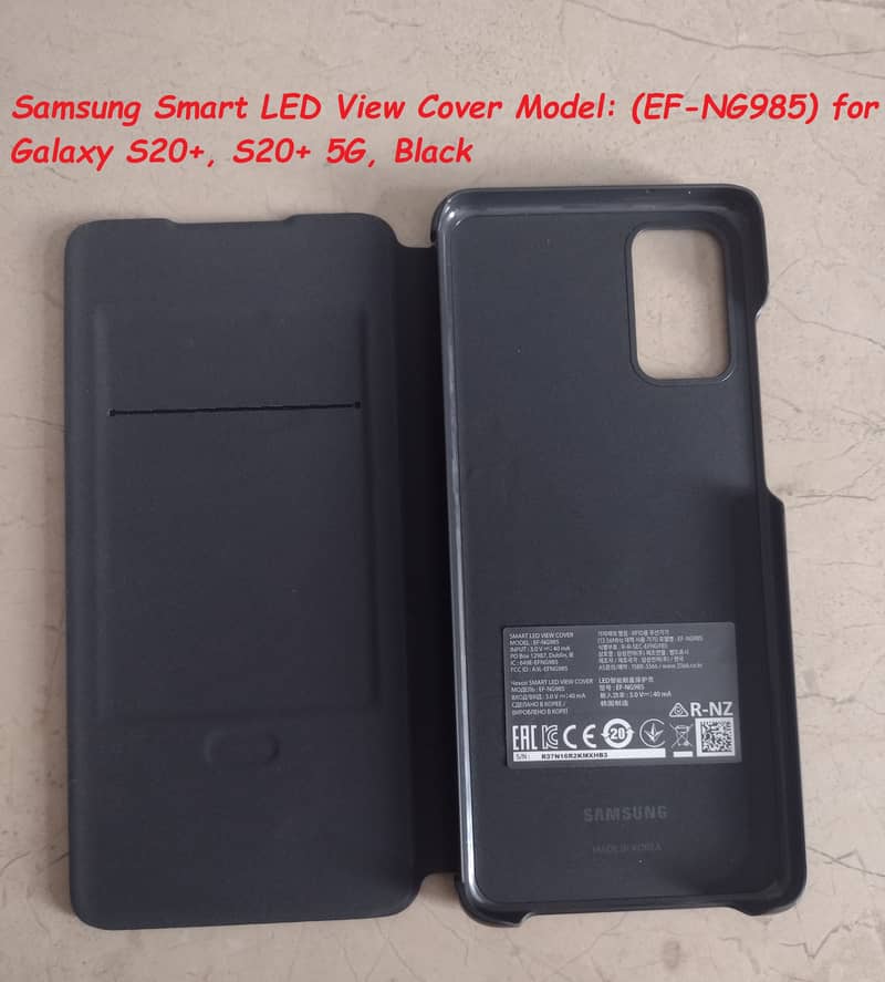 samsung smart led view cover for galaxy s20+ 1